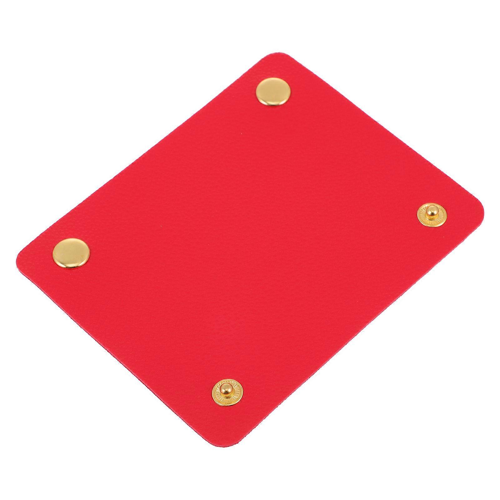 Duffel Bag Handle Cover Practical Luggage Protector Daily Use Red 12.9X10.2CM Hand Protection 1Pack