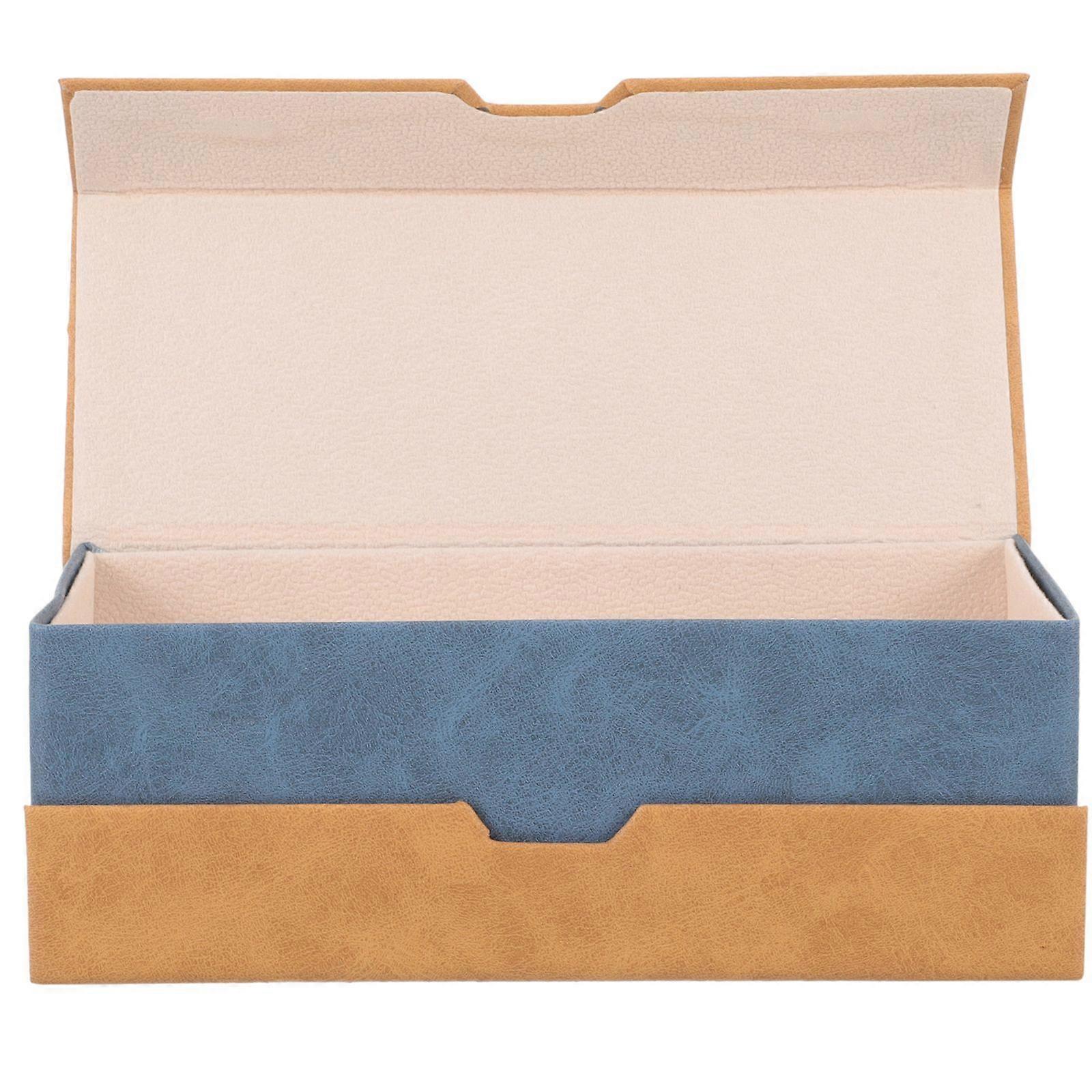 Double Glasses Case 2-in-1 Glasses Case Portable Contacts Lens Glasses Box Glasses Organizer