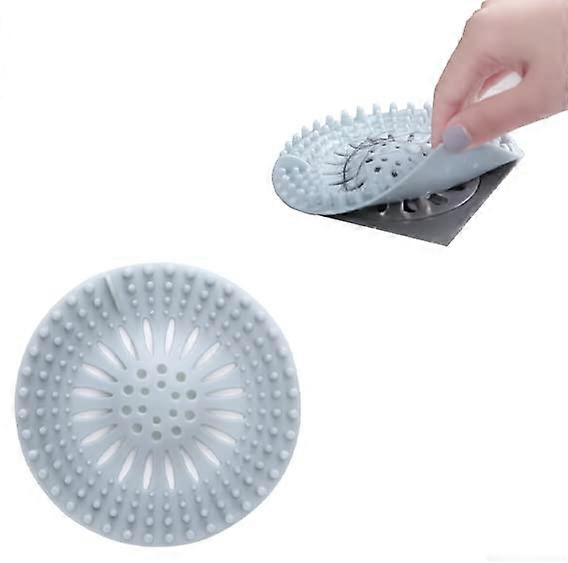 1 Pcs Silicone Drain Protector, Kitchen Sink Filter(Green)