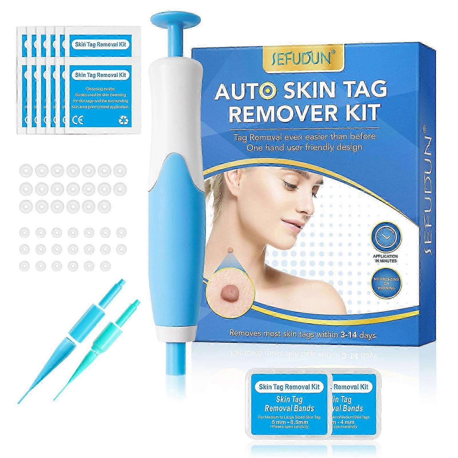 Suitable for Skin Tag Remover Double Headed Pen, 2 in 1 Multi-Purpose Design, Fast Effective Portable Manual Tool-JC