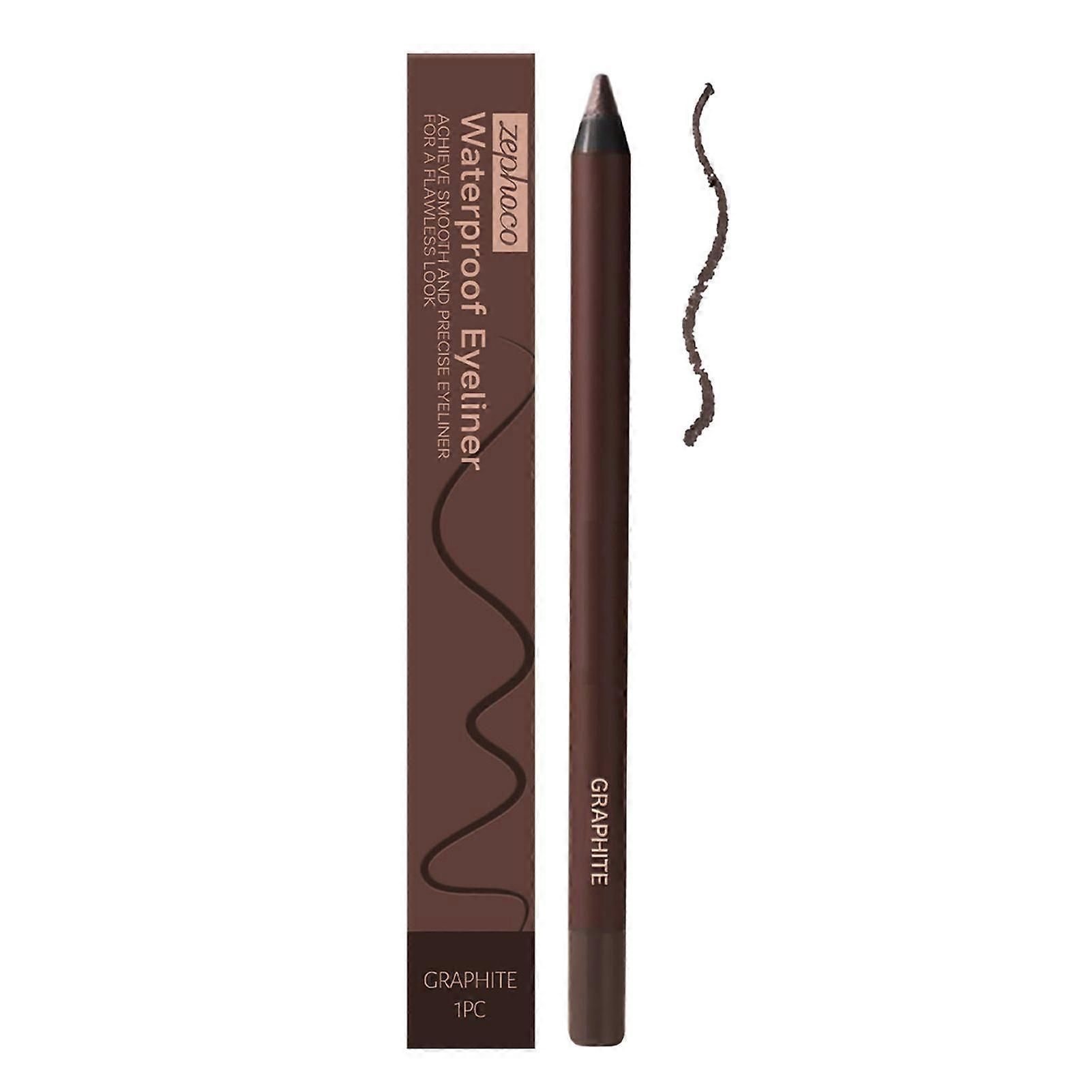 24H Waterproof Eyeliner Pencil - Smudge-Proof Eyeliner Duo Eye Pencil, Smooth Apply