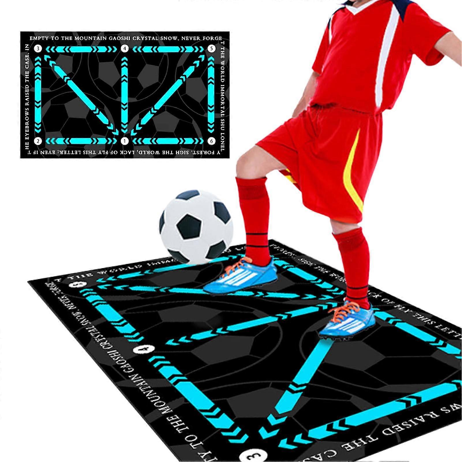 Soccer Training Mat - Soccer Skills Mat for All Ages - Enhance Speed, Strength & Coordination - 31.49x19.68 Inch