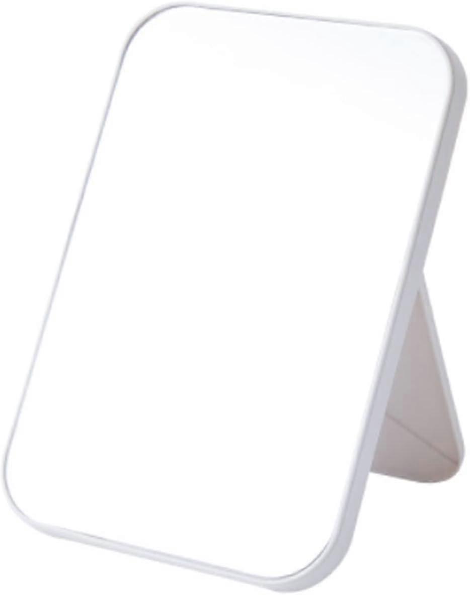 Small folding makeup mirror portable makeup mirror desk small mirror student dormitory square mirror