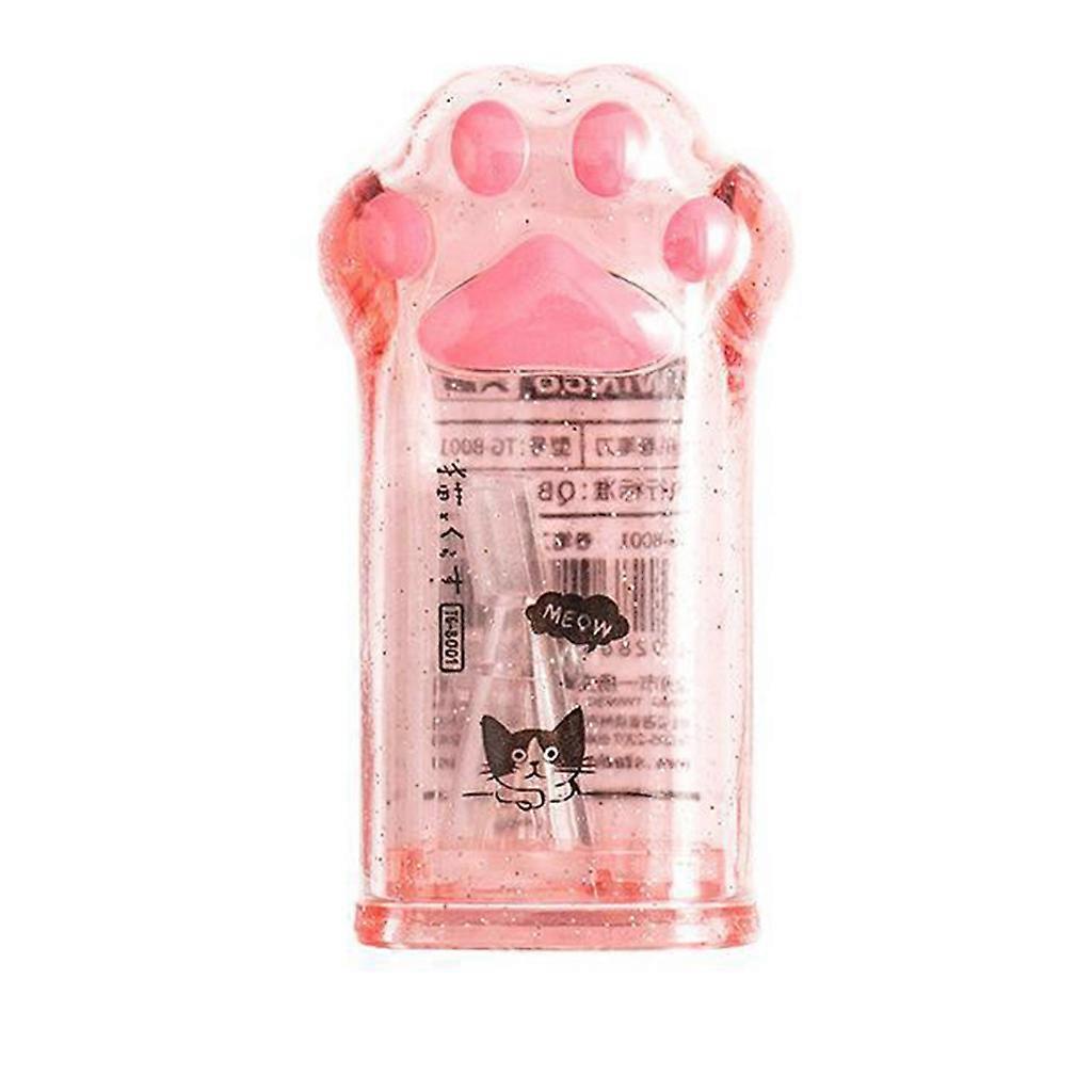 Mini Cartoon Paw Pencil Sharpener for (6-8 mm) HB 2B Soft Charcoal Pencils
