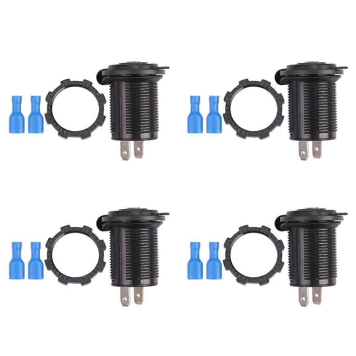 12V Car Lighter Socket USB Charger Power Adapter Outlet