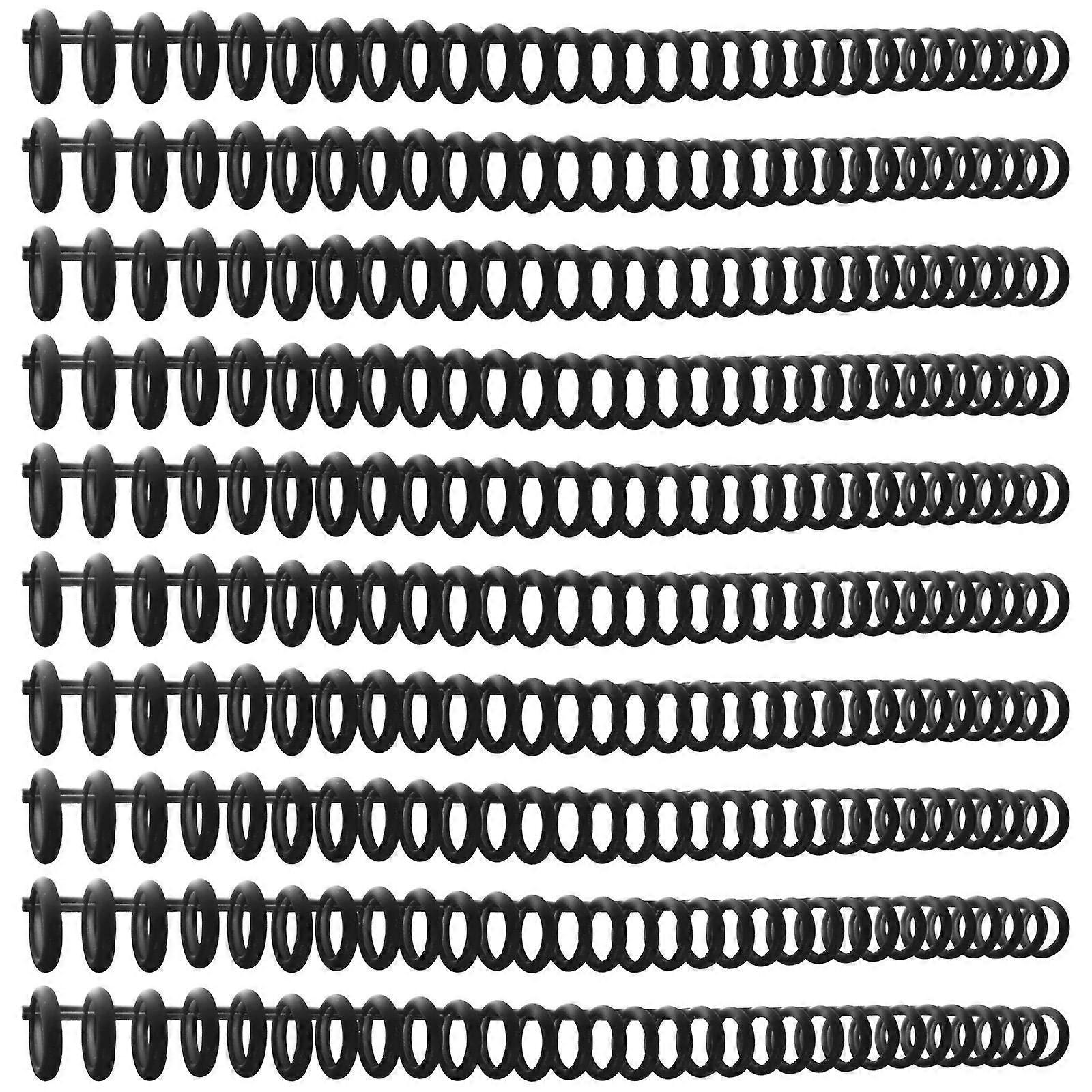 Notesbog Ringbind Ringe Praktiske Ringbind Ringe Til Kalendere Skole 11,00X1,38X0,39 tommer Binding 10 Sæt