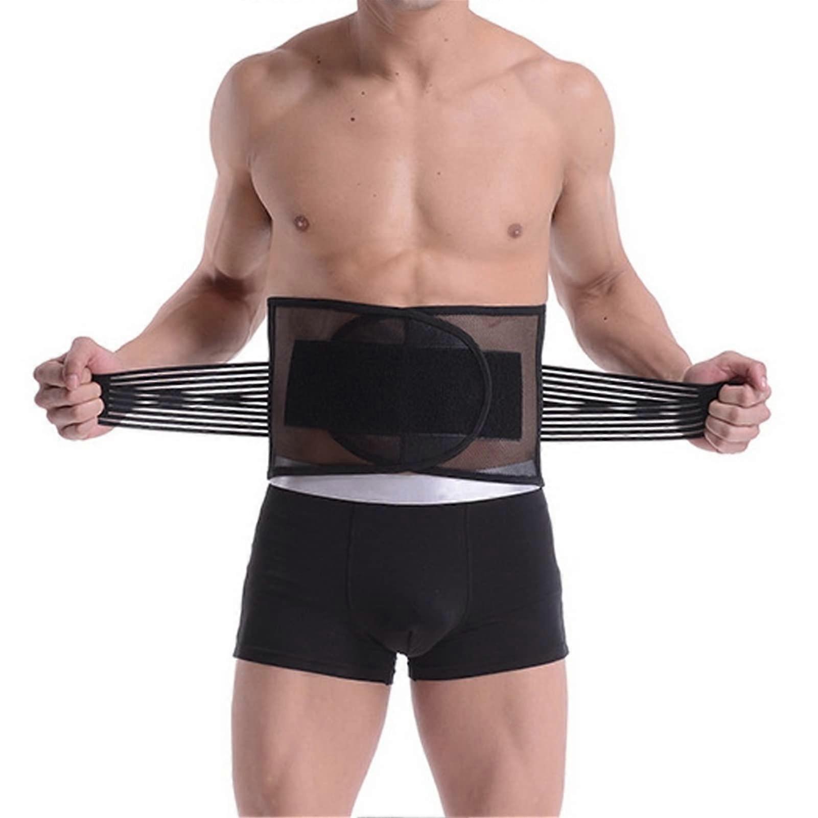 Back Brace for Men and Women, Breathable Waist Support for Lumbar and Lower Back Pain Relief, Adjustable Size for Herniated Disc and Sciatica
