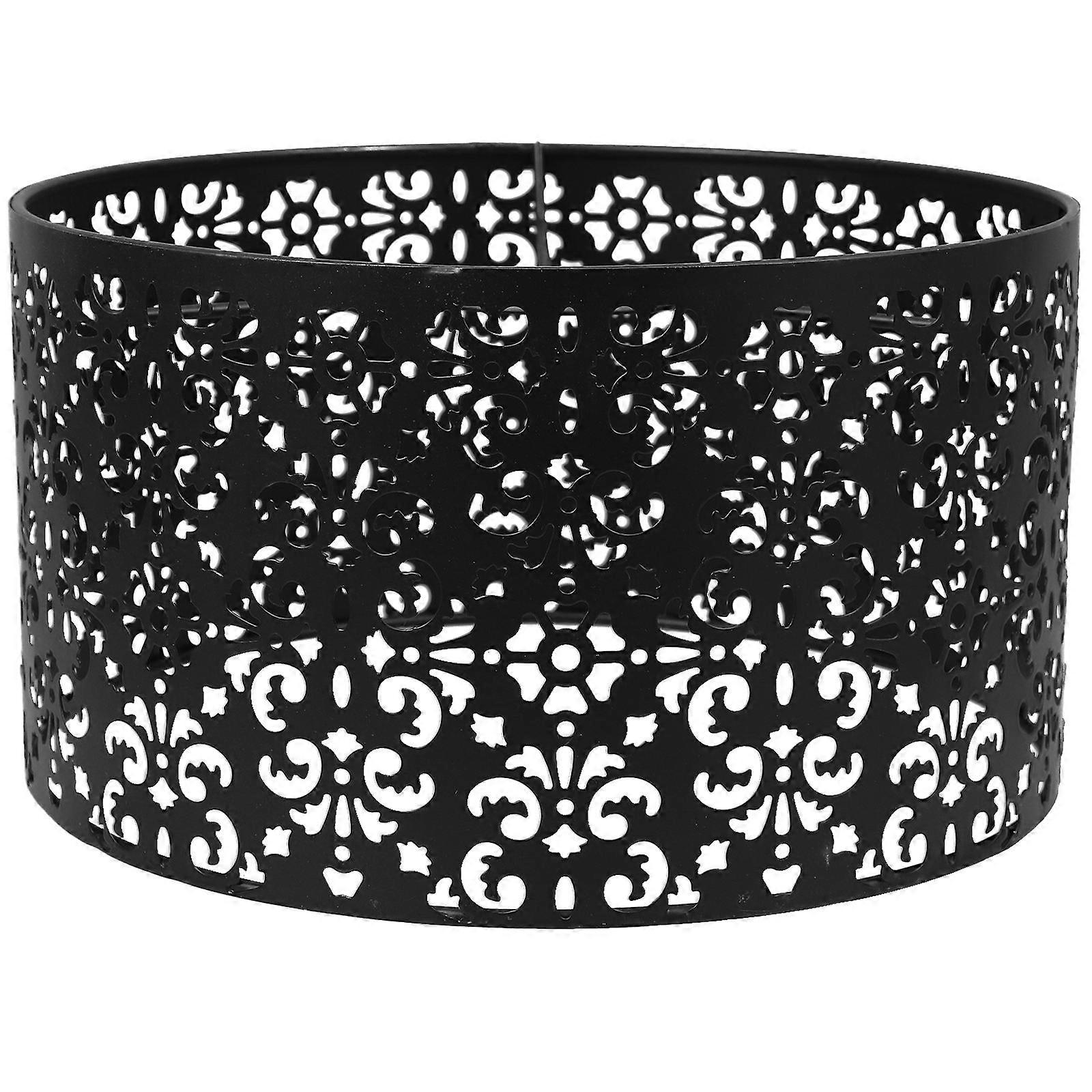 Replacement Lamp Shade Metal Hollow Design Lampshade Table Lamp Living .00X22.00X12.00CM 1Set
