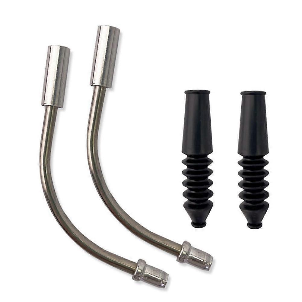 Complete V-Brake Cable Housing Set With C-Brake Dust Shield And Brake Line Protective Sleeve