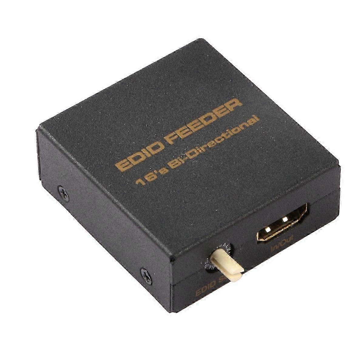 Alimentador EDID de áudio e vídeo compatível com 4K