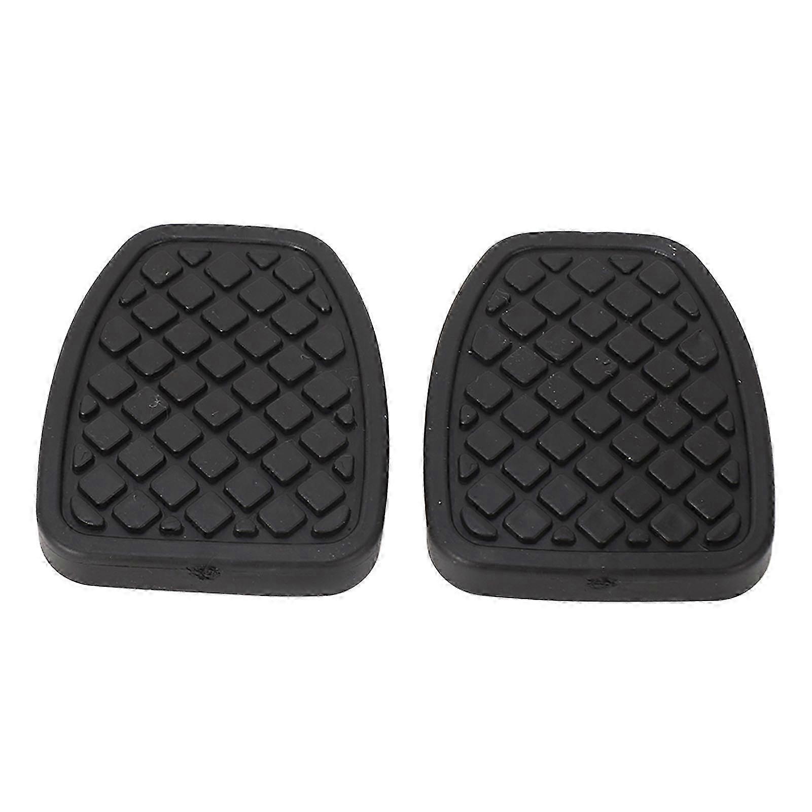 Brake Clutch Pedal Slip Resistant Texture Rubber Pedal Pads Replacement For Compatible Model 1985 to 1991