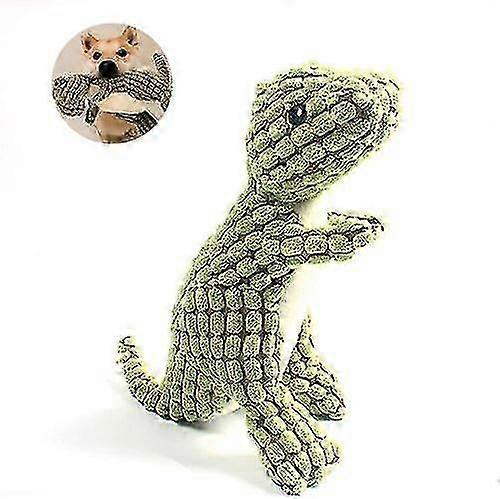 Indestructible Robust Dino, Interactive Dog Toys, Squeaky Dog Toys For Aggressive Chewers