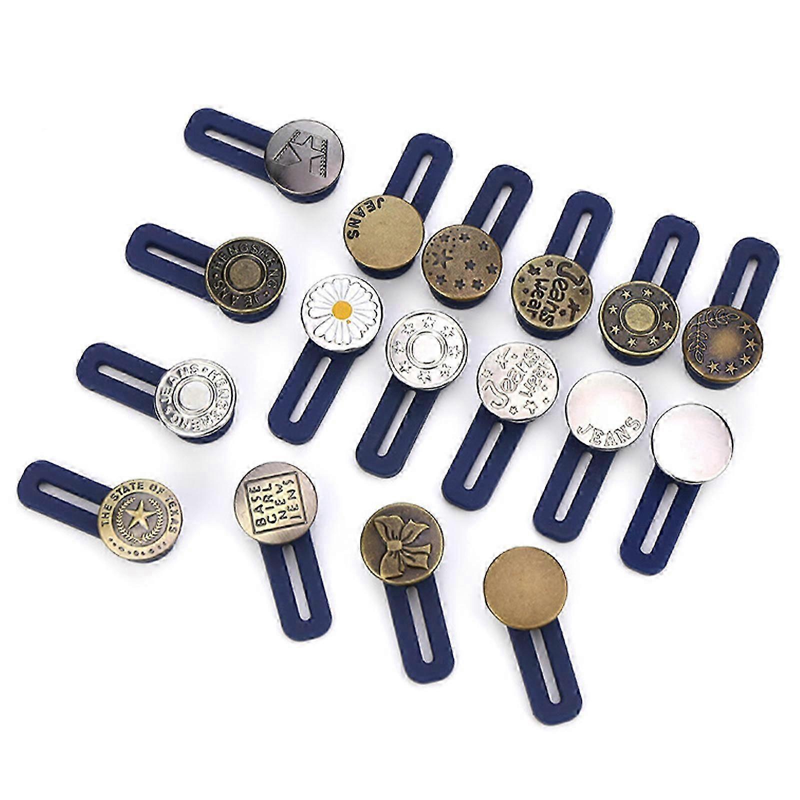 Button Extender för byxor, Midjeförlängare för män kvinnor, Jean Button Extender Midjeband Extender Jeans