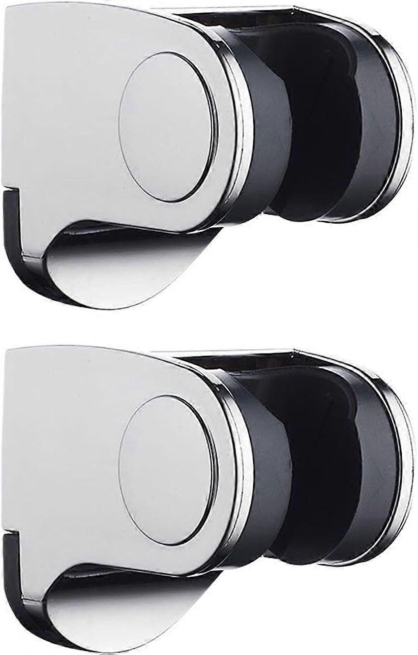 2Pcs Fixed Shower Holder, Adjustable Shower Bracket, Hand Shower Holder