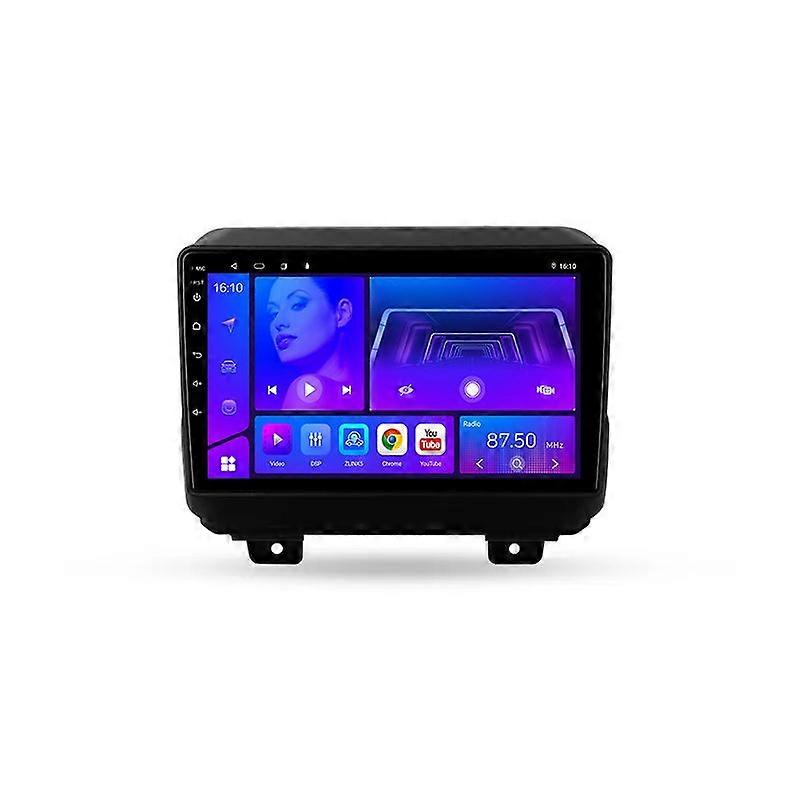 2 Din For Jeep Wrangler 4 JL 2018 - 2019 4G 8-core WIFI Android Auto Car Radio Player Stereo Tesla Vetical Screen 9 Car Multimedia Video Player GPS Na