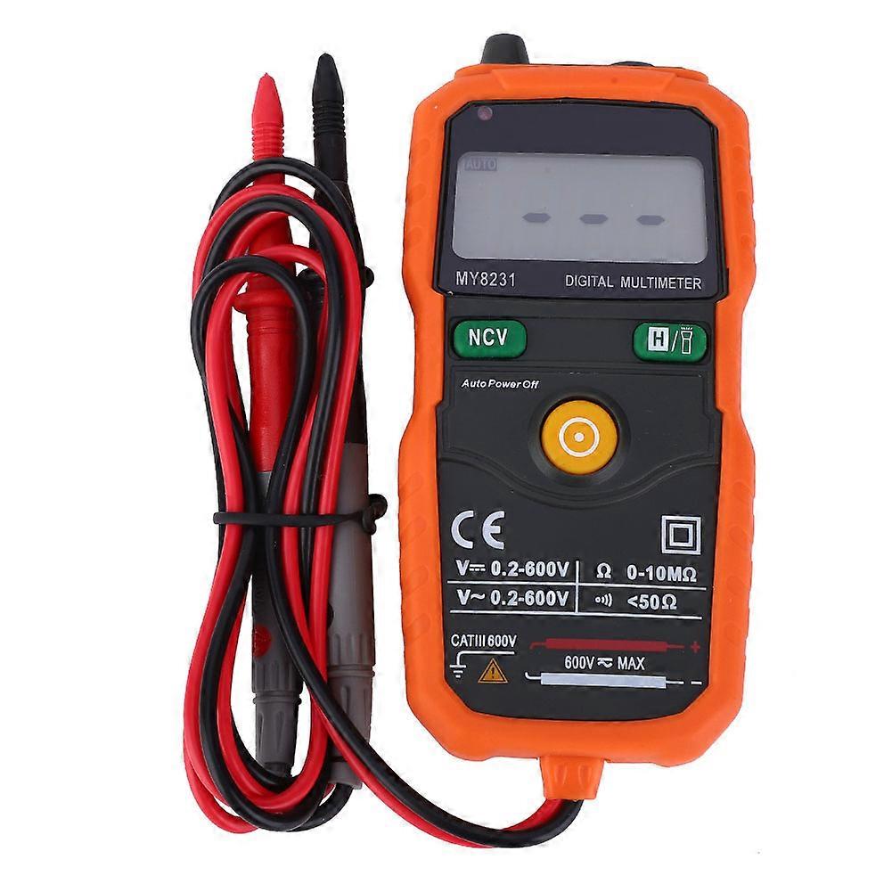 MY8231 Pocket LCD Digital Multimeter DC AC Voltage Current Resistance Capacitance Tester Meter