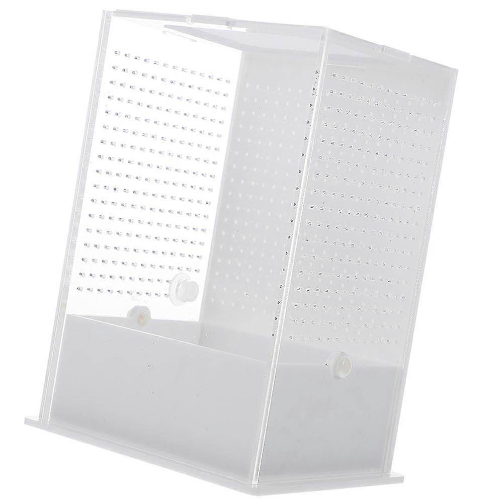 Portable Reptile Feeding Habitat with Ventilation for Insects and Reptiles, Durable Design for Optimal Airflow
