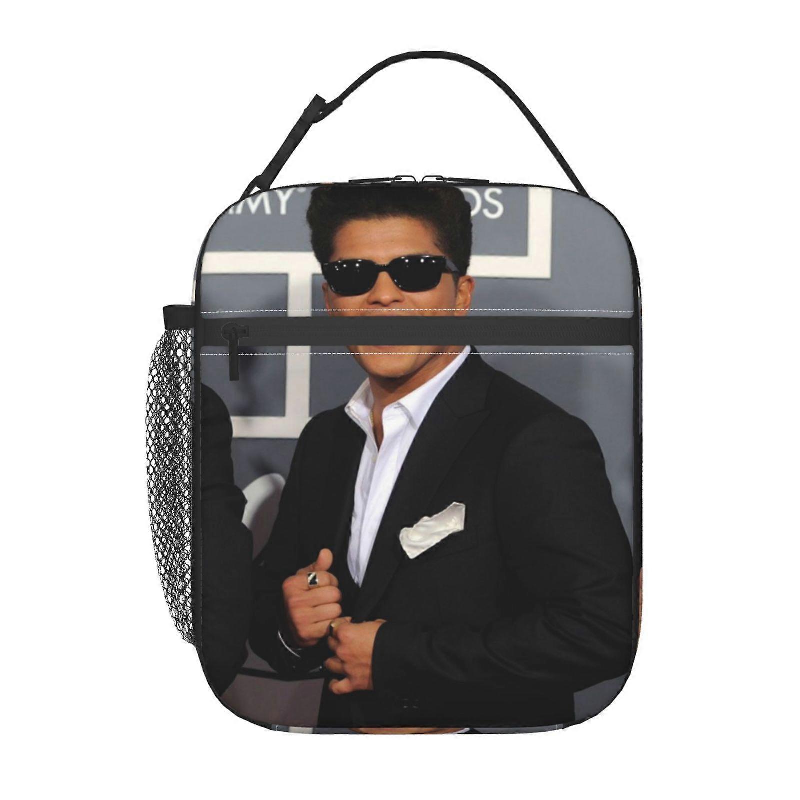 k2176 bruno mars Lunch Bag Premium Gift Edition, Elegant Packaging with Customizable Monogram Service h2176