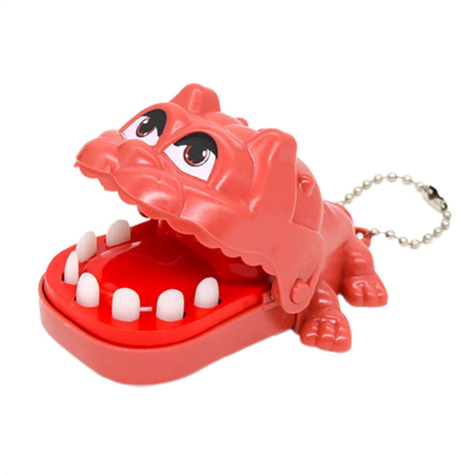 Mini Keychain Finger-Biting Toy Portable Mindfulness Bucket Toy Family Single-Player Game