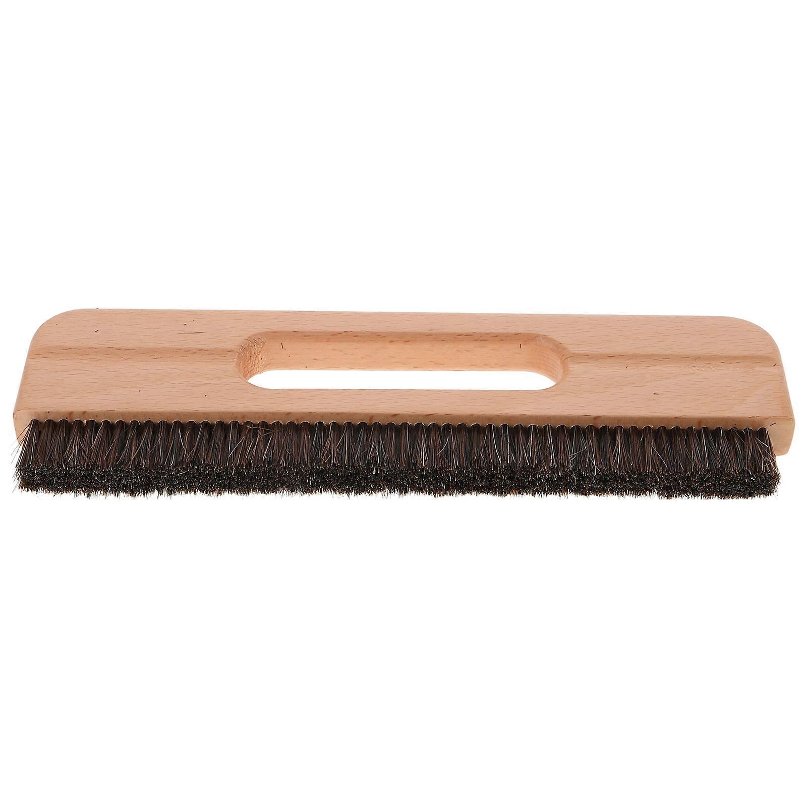 Wallpaper Brush with Wooden Handle for Easy Application of Wall Coverings and Murals, Ergonomic Design for Comfort