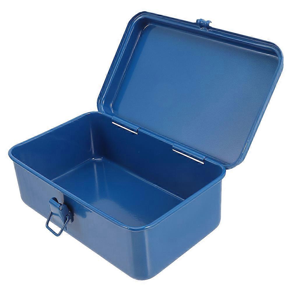 Hand Tool Box Organizer Rectangular Hard Tool Case For Home Repairs Construction Sites Workshops 1Set