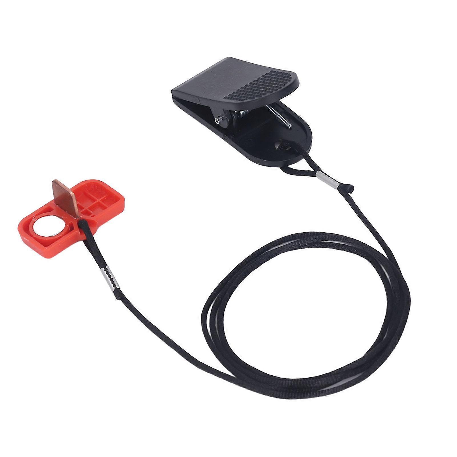 2PCS Treadmill Safety Switch Emergency Stop Magnet Clip Security Lock Treadmill Start Key Red 