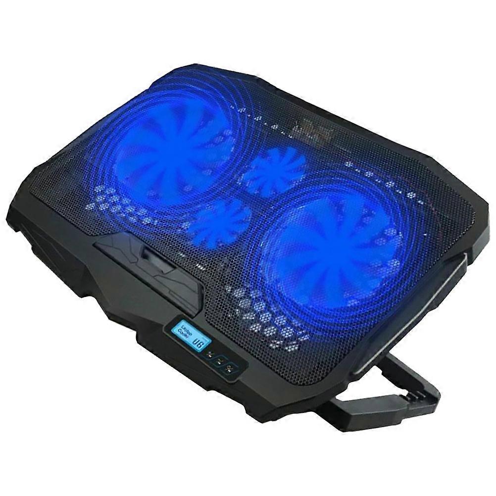 Black Copper Laptop Cooler Rack for Comfortable Angle and Better Heat Dissipation during Computer Use