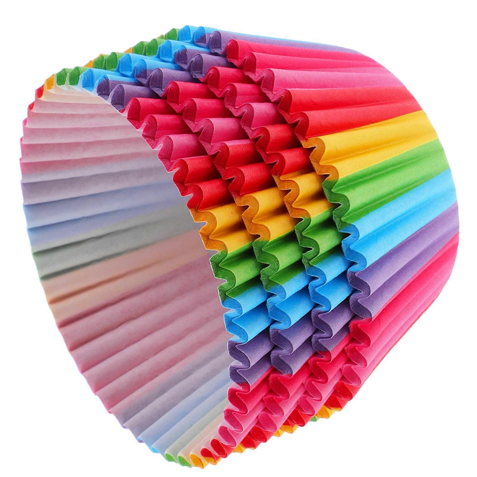 Baking Cups Paper Muffin Wrappers Birthday Celebrations Home Bakers Biodegradable 200Pack