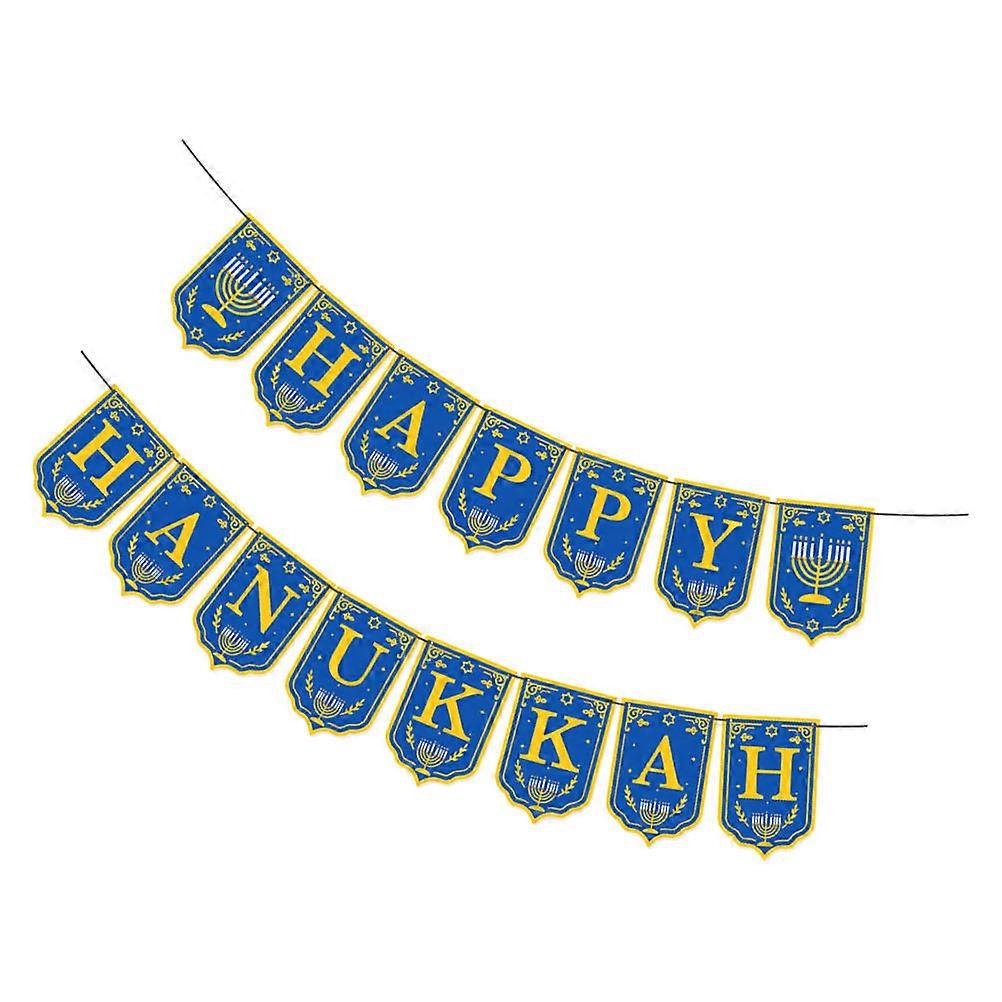 Banners Decorative Strips Peltate Shaped Banner Festive Atmosphere Paper 1Set