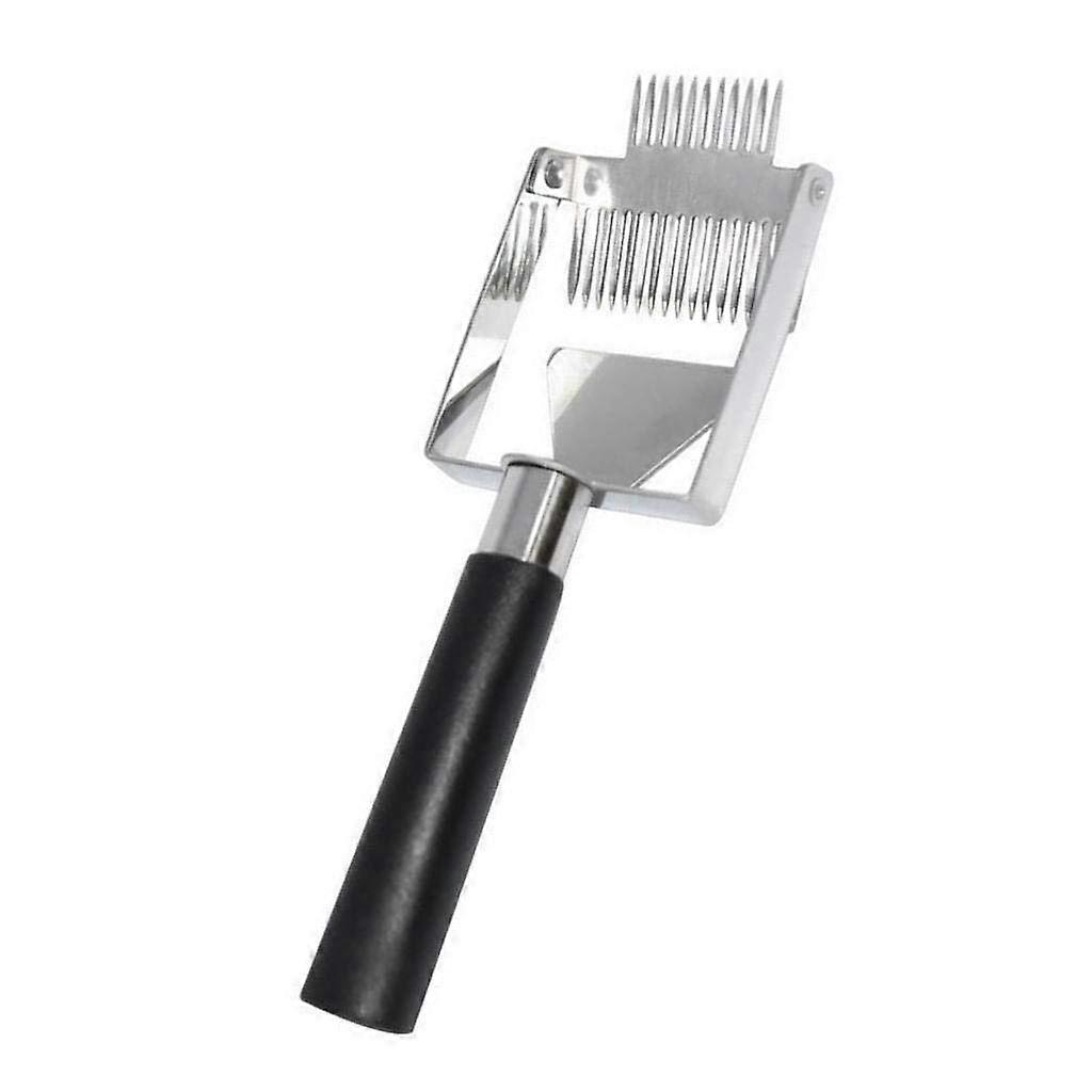 Honey fork, scraper, beekeeping tool, stainless steel