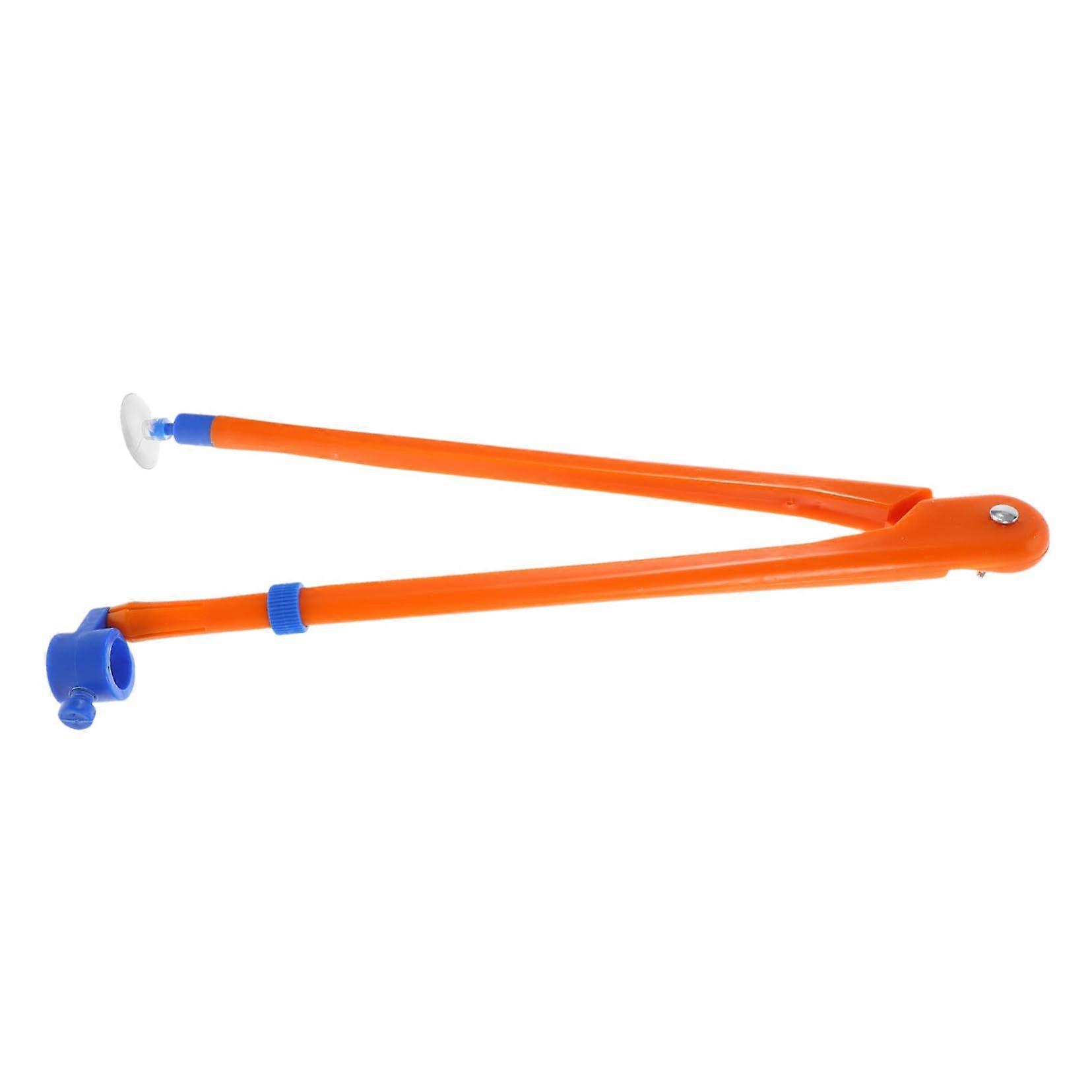 Plastic Compass Geometry Drawing Tool Math Learning ABS Orange