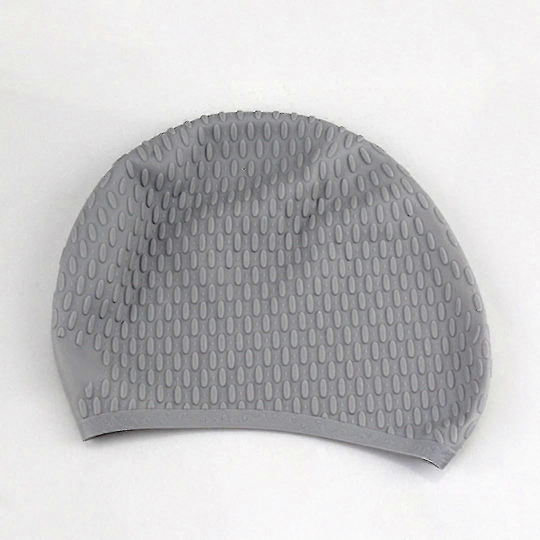 Waterproof Swimming Cap Fit For Adults, Highly Elastic Swimming Cap, Waterproof Silicone Swimming Cap, Unisex Swim Cap