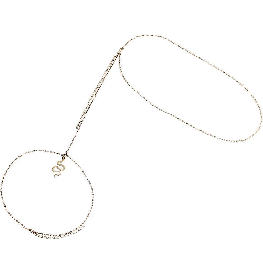 Snake Pendant Waist Leg Chain Thigh Chain Body Chain Jewelry for Women