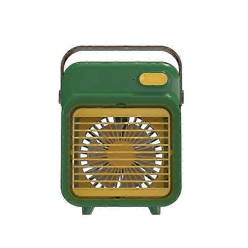 ZENGO Cooling Fan Multi-function Portable Air Conditioner USB Rechargeable Mist Cooler for Home