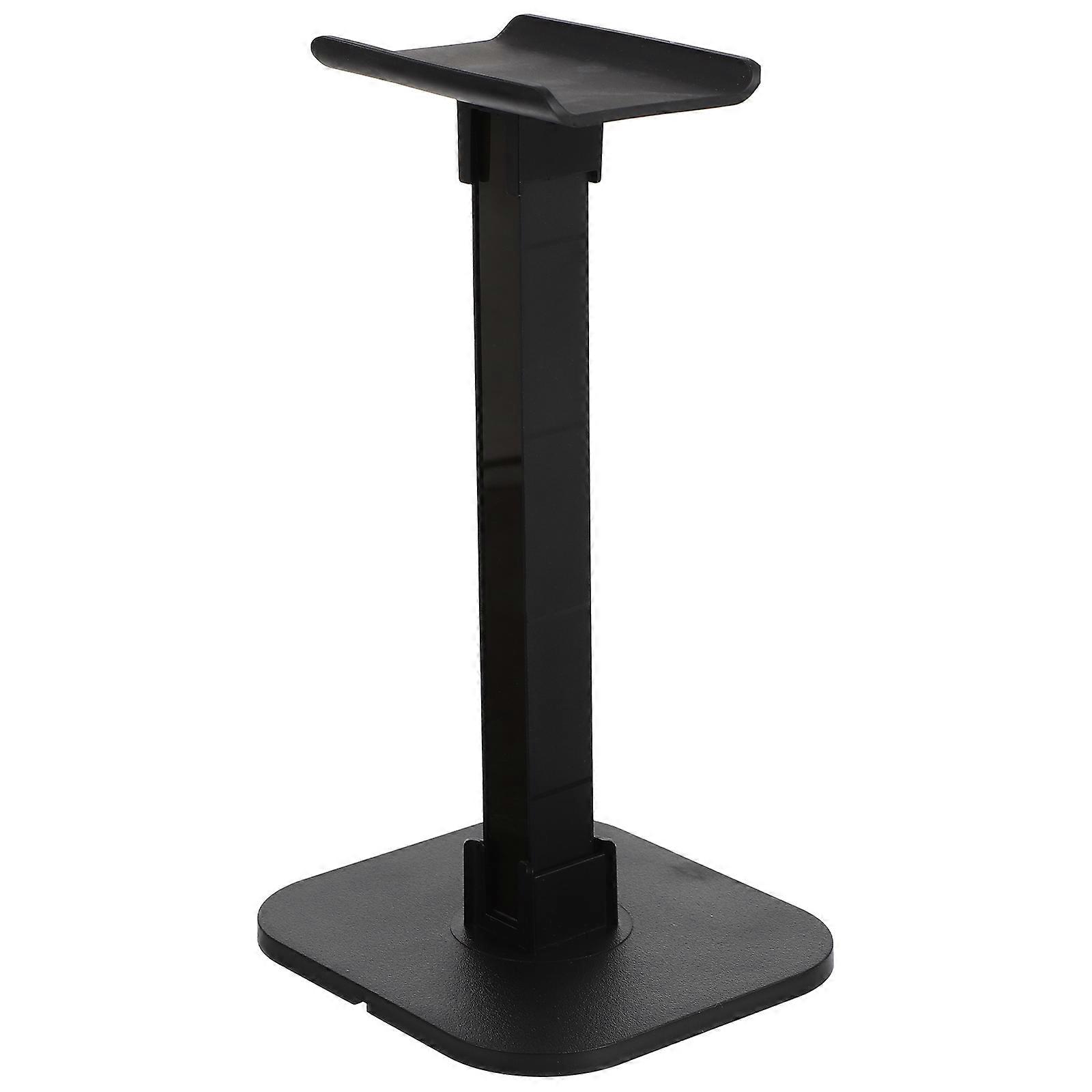 RGB Headphone Stand with Multiple Lighting Modes for Gaming Desk Accessories Black Plastic Metal TPU Rubber 6.5x4.5x9.5 inches