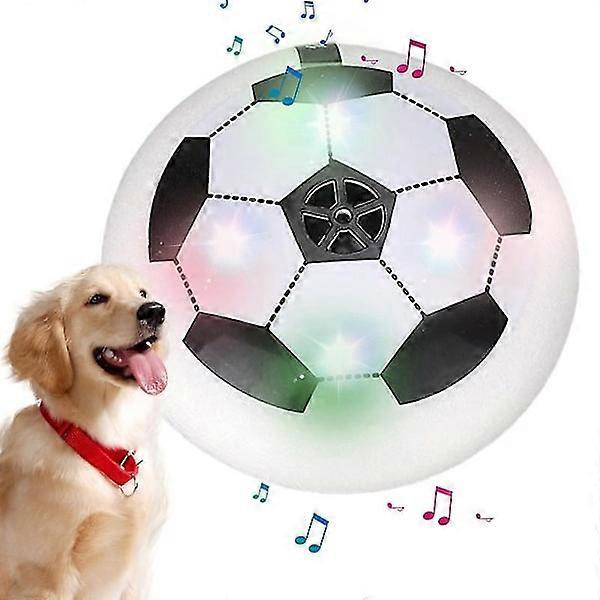 Hover Soccer Ball Kids Toys Active Glide Disc Hoverball Remote Control Floating Soccer Ball with LED lights Dog Training Toys with light.