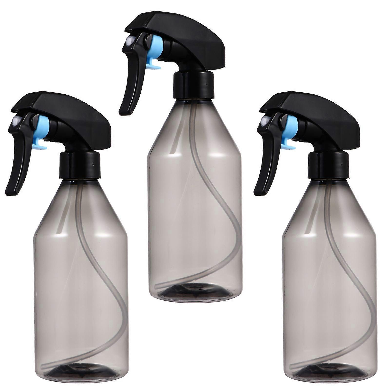 3Pcs Portable Water Sprayer Watering Can Designed For General Users Outdoor And Home Use Black 300ml