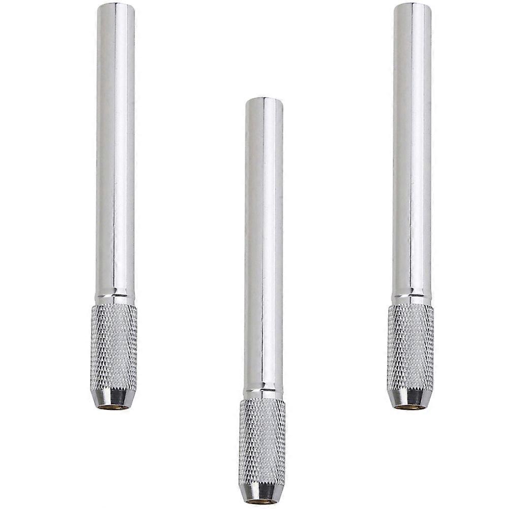 3Pcs Professionelle Edelstahl Buntstift Extender Crayon Extender