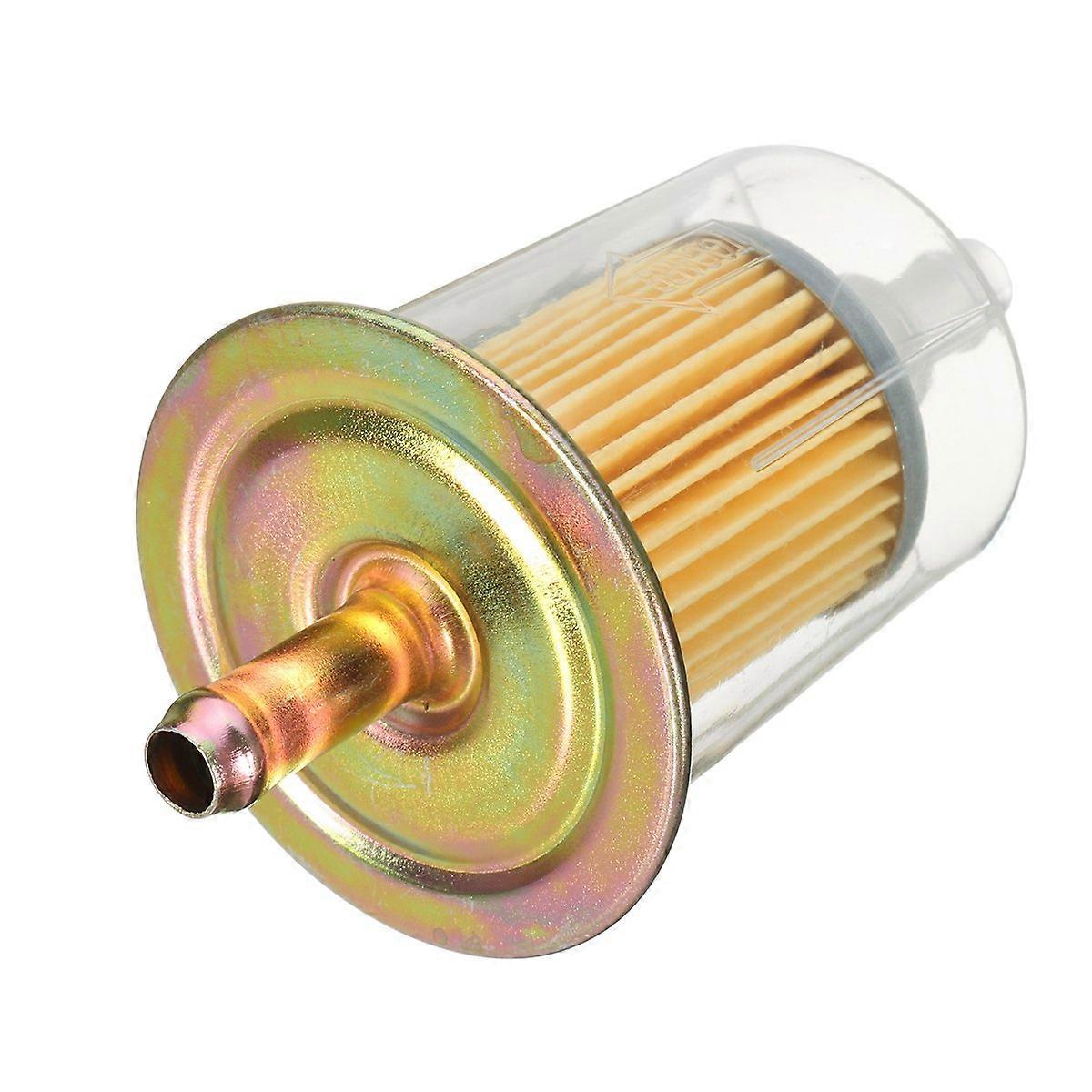 3/8 Inch 10 mm Universal Inline Fuel Filter for Motorcycle Gas Fuel Line - Durable and Compatible with Most Models