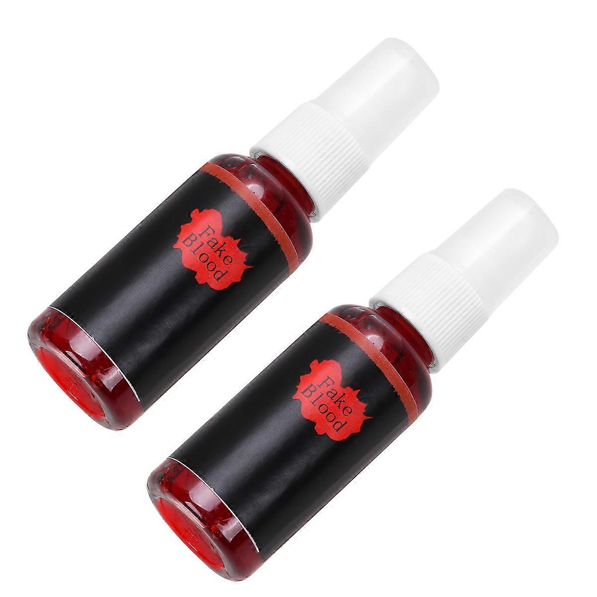 Halloween vérjáték parti használatra 2 db mesterséges vörösvér kellékek