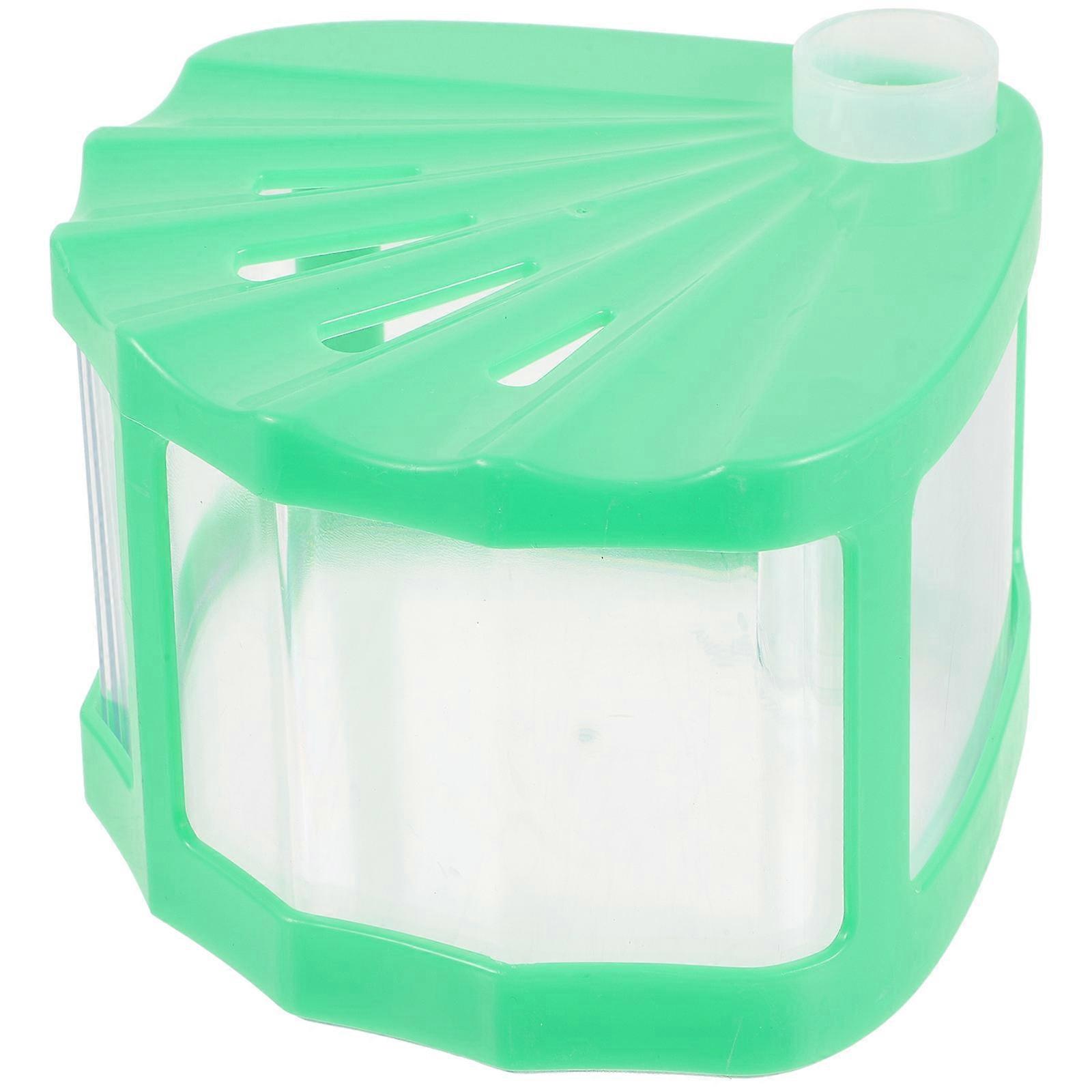 Plastic Fish Bowl for Color Durable and Practical Small Fish Tank for Desktop Use 3.5 Gallons