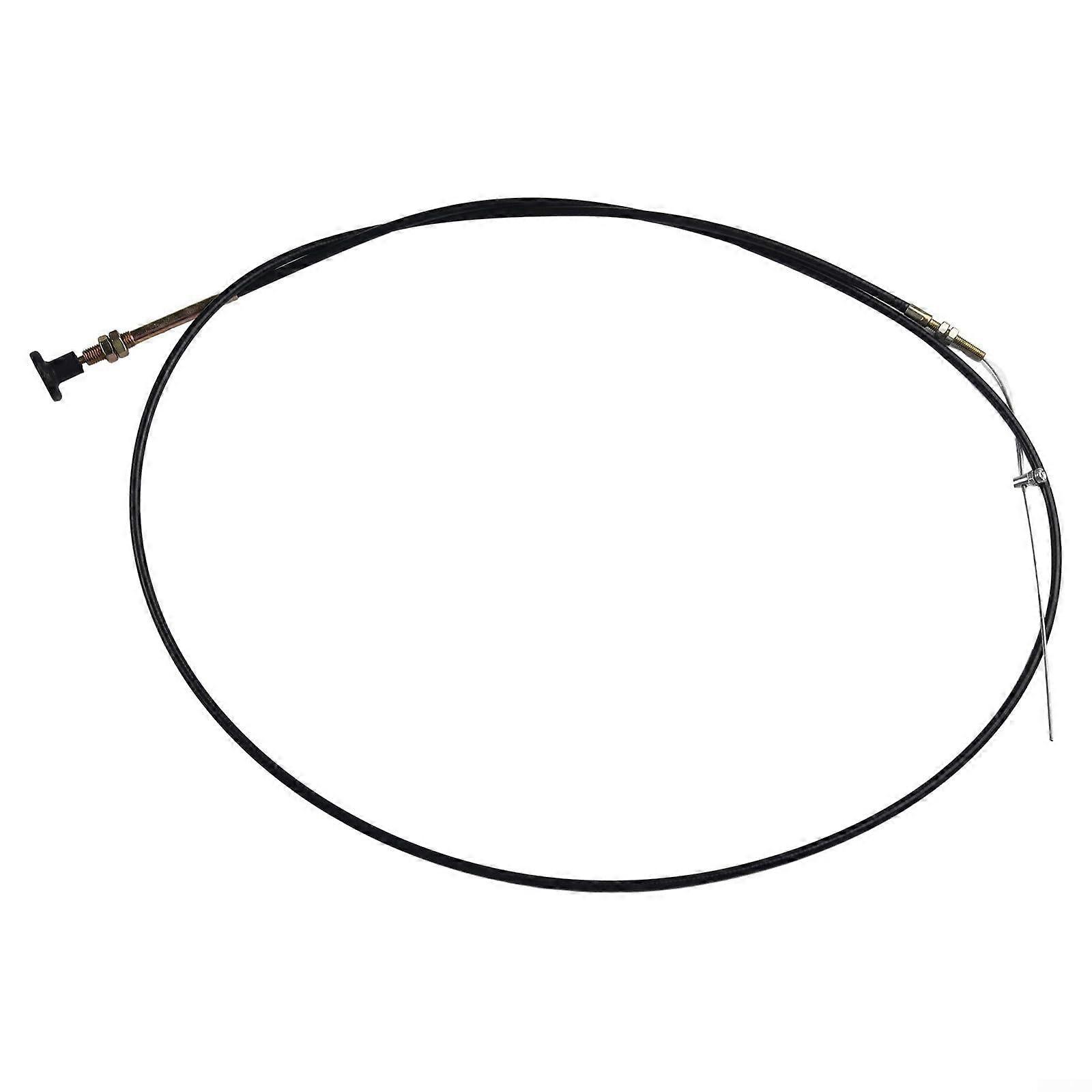 Bicycle Choke Cable 3 Meter, Push-Pull Carburetor Throttle Control Wire, Durable Gas Control Line Compatible with Motorcycles