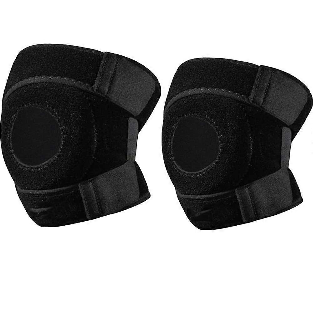 Compression Knee Pads Knee Support For Sports And Workout Breathable Elastic Adjustable Pack Of 2