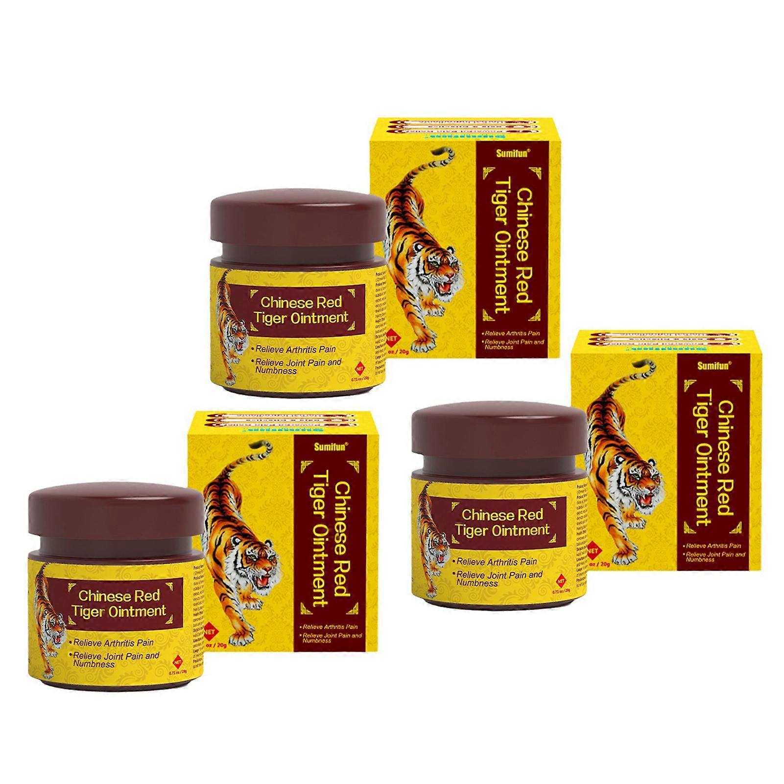 Chinese Red-Tiger Back Cream Multipurpose Joint Muscle Pain Relief Cream for Active People