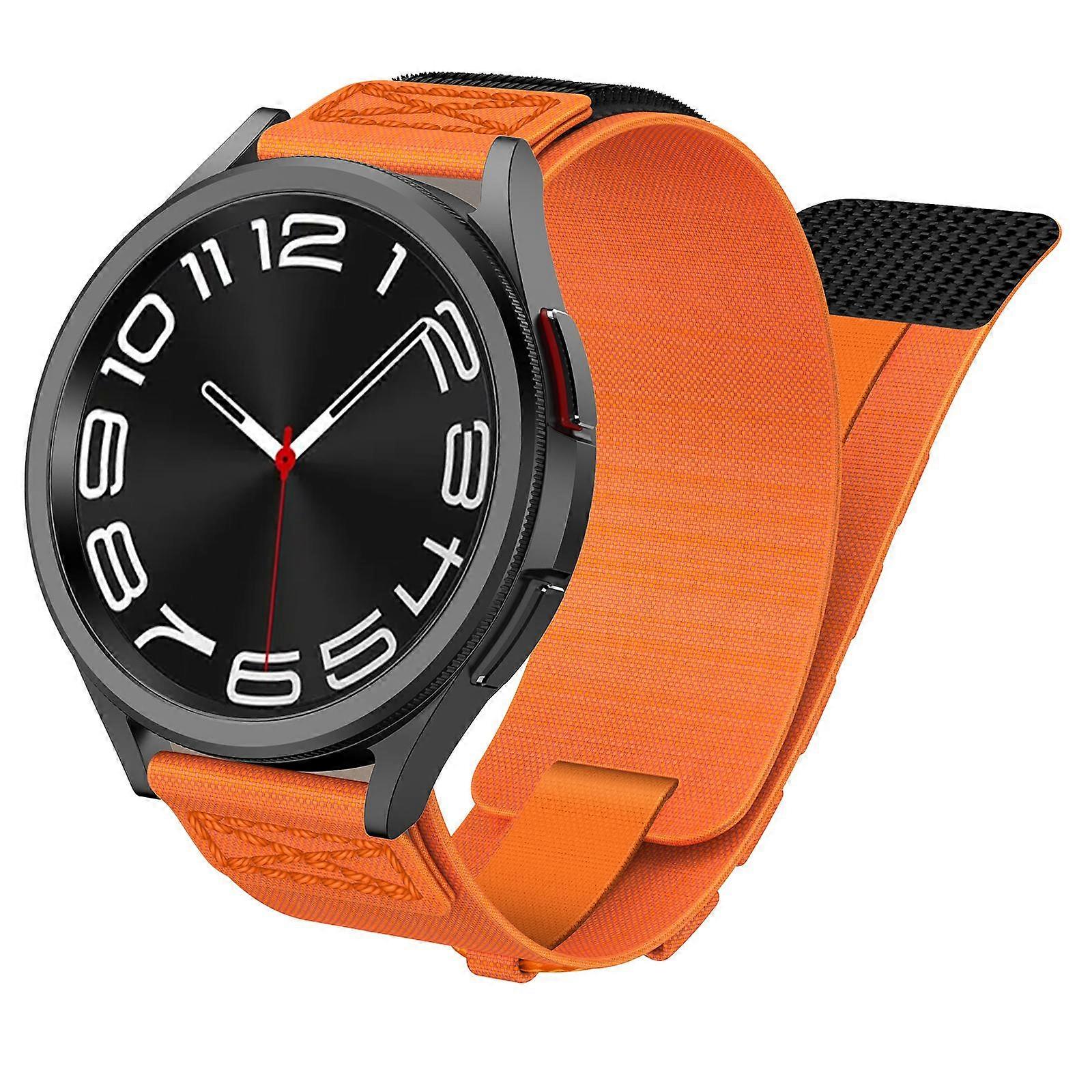 Universal Braided Cord Nylon Hook and Loop Fastener Watch Band