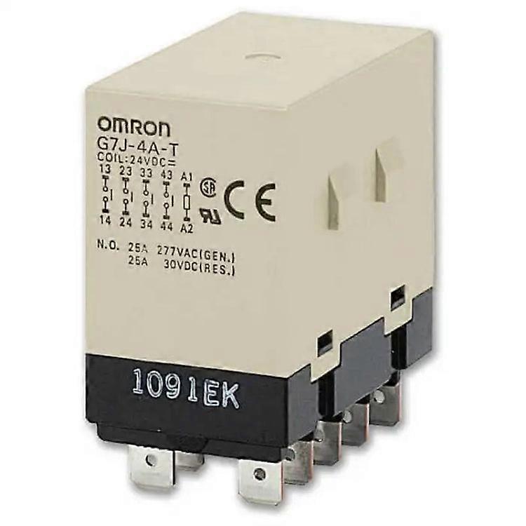Omron Relay 12v Dc 3pdt 25a Panel Mount G7j-3a1b-b_dc12