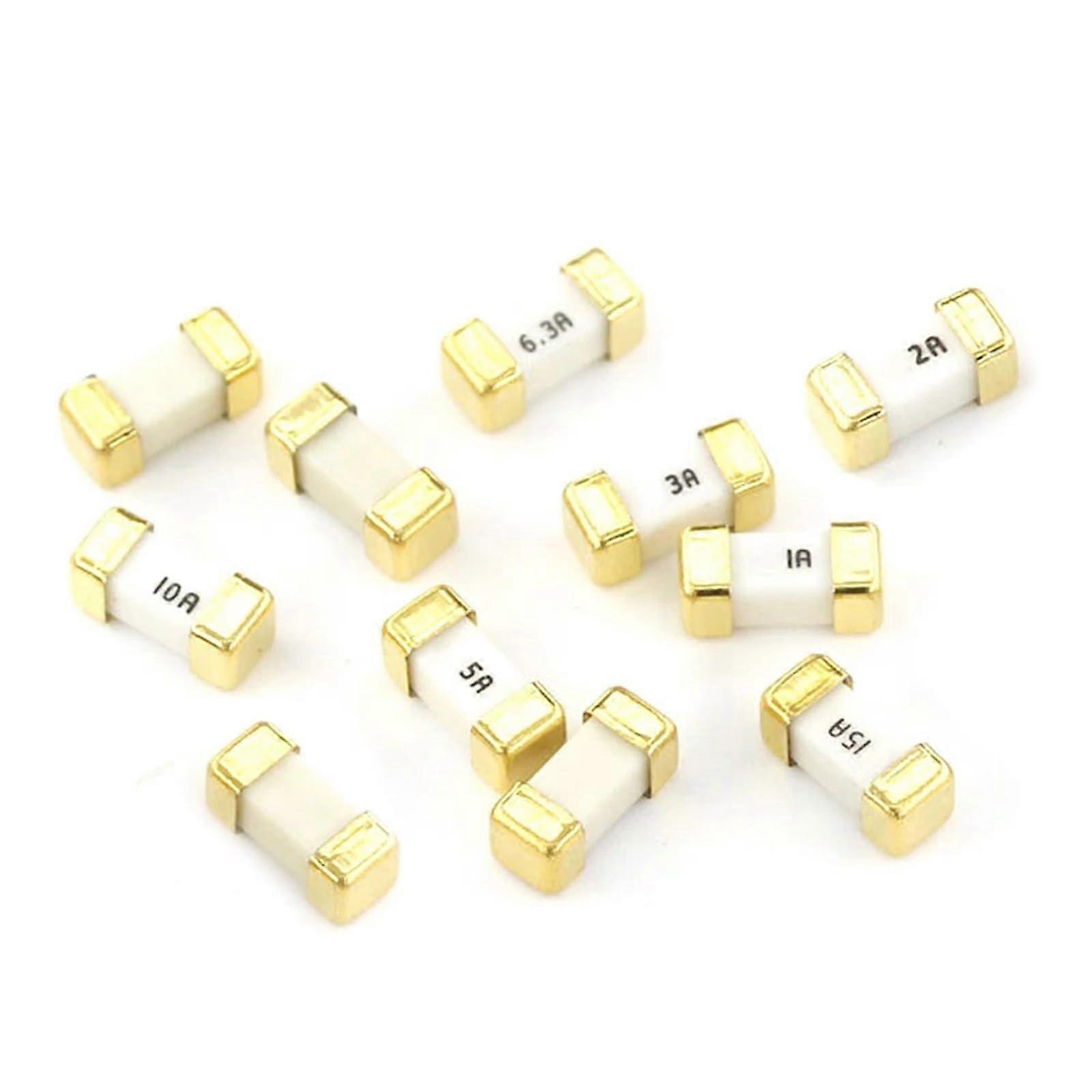 SMD-Schnellsicherung 0451 125V/250V AC Fast-Blow Fuse 0.5A-15A 2410 Package 10 Pcs 0.75A