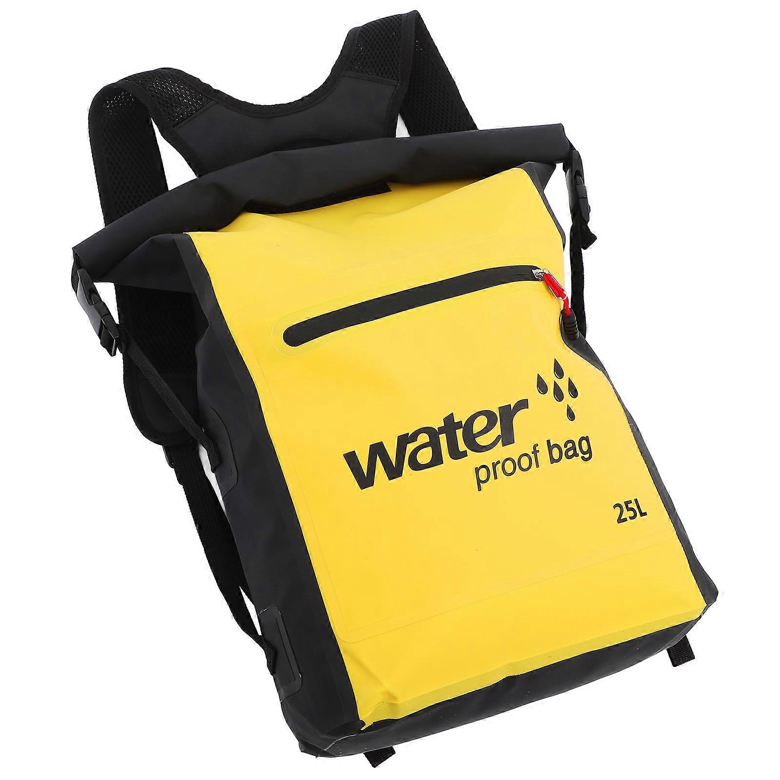 Waterproof Dry Bag 25L Drifting Design Outdoor Equipment Swimming Beach Activities With Storage Function 1Set