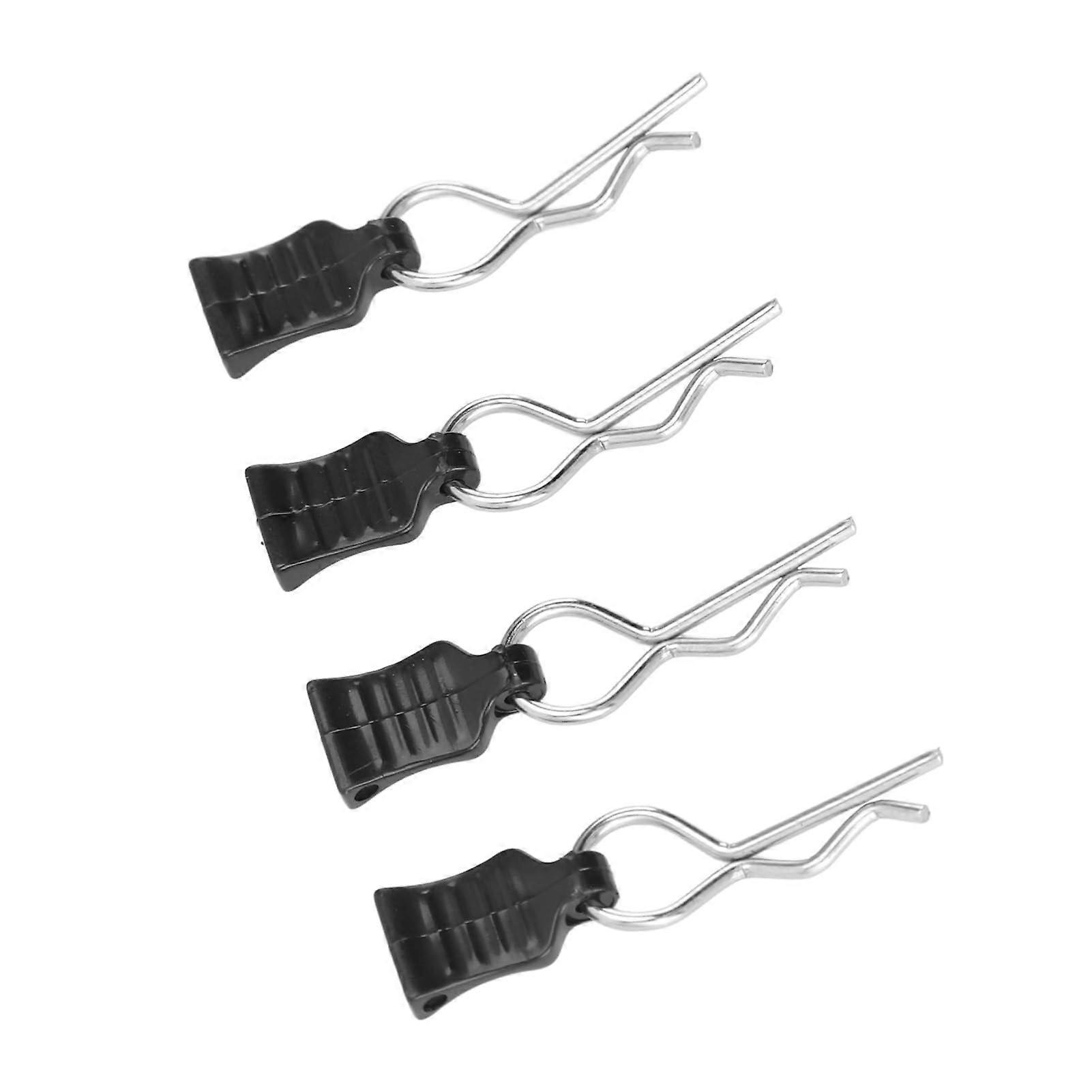 RC Body Clips 4-Pack With High-Strength Upgrade Parts And Tweezers, Fits 124008 And 124010, Portable