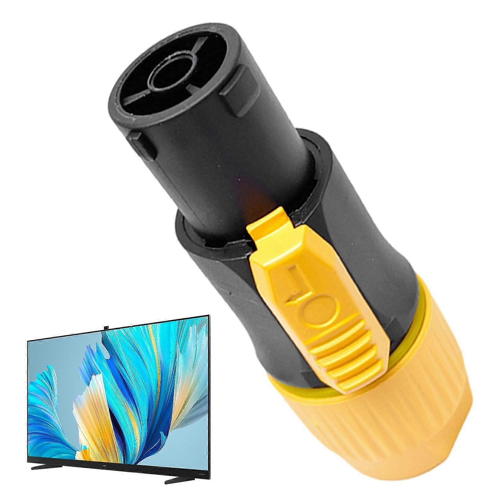 3Core Waterproof Electrical Cable Connector  Power Connectors, Extension Cable, Accessories